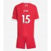 Liverpool Giovanni Leoni #15 Hjemmedraktsett Barn 2025-26 Korte ermer (+ Korte bukser)